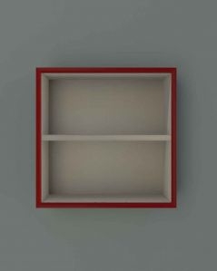 Pensile bagno a giorno cm 40 rosso corallo