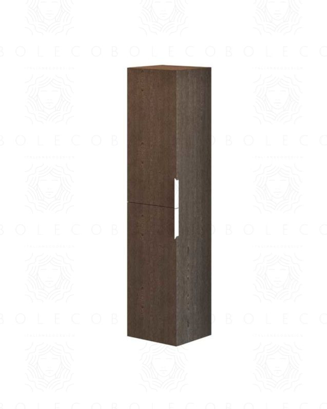 Colonna bagno Diadema cm 35x150 rovere scuro Colonna bagno Diadema cm 35x150 rovere scuro