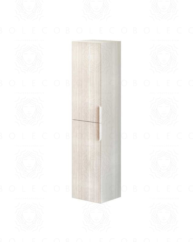 Colonna bagno Diadema cm 35x150 rovere bianco Colonna bagno Diadema cm 35x150 rovere bianco