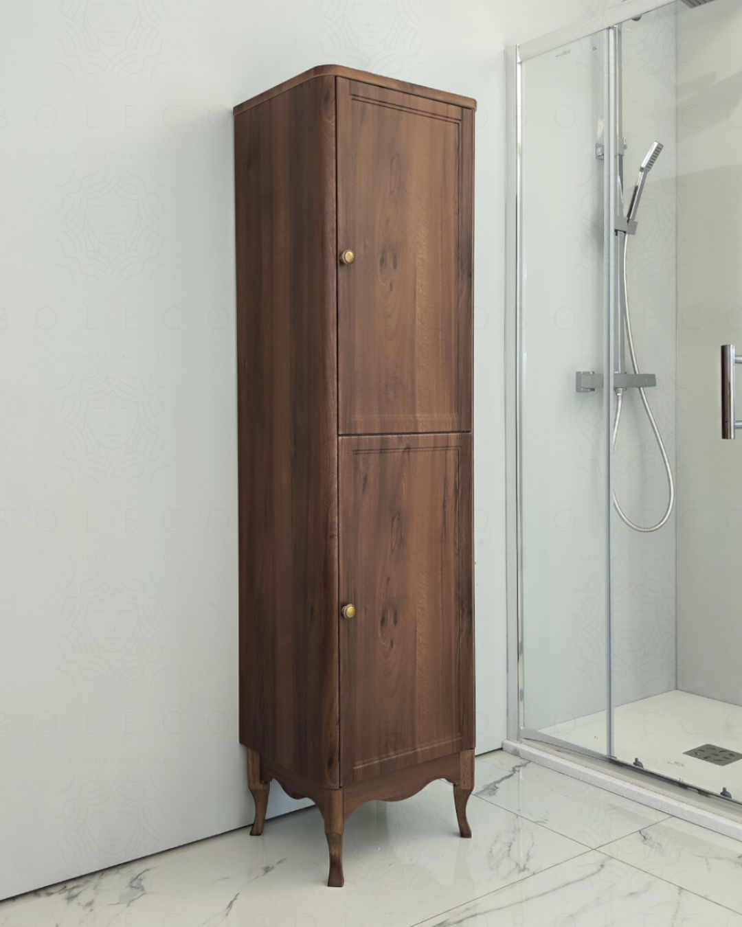 Colonna bagno a terra Donatello, 41 x 161 cm noce Colonna bagno a terra Donatello, 41 x 161 cm noce