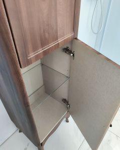 Colonna bagno a terra Donatello, 41 x 161 cm noce