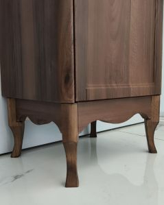 Colonna bagno a terra Donatello, 41 x 161 cm noce