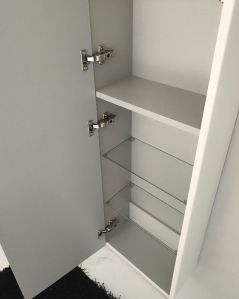 Colonna bagno sospesa Noemi 35x140 cm - bianco lucido