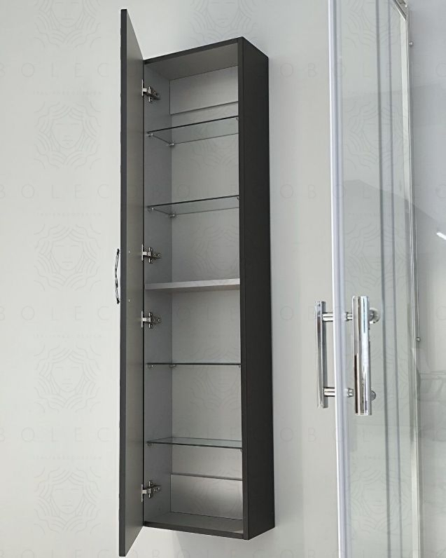 Colonna bagno sospesa Noemi 35x140 cm - lavagna