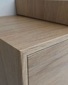 Cassettiera sospesa 75 cm push-pull -  rovere naturale