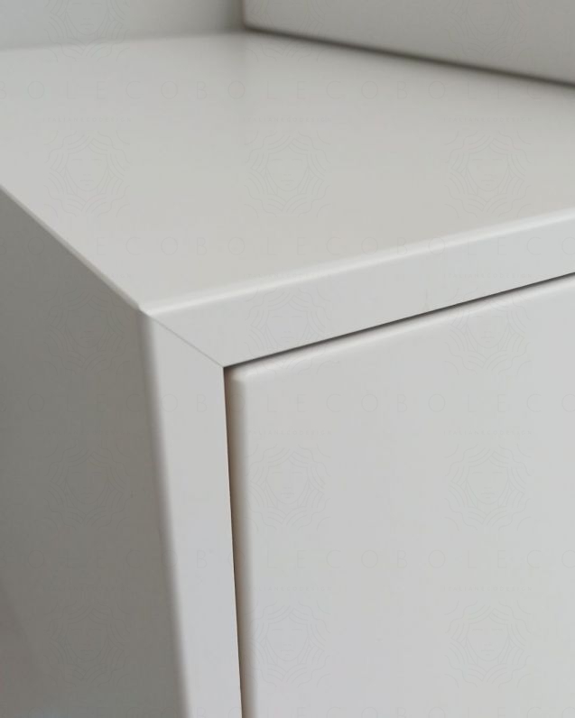 Cassettiera sospesa 75 cm push-pull - bianco opaco Cassettiera sospesa 75 cm push-pull - bianco opaco