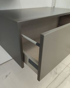 Cassettiera sospesa 75 cm push-pull grigio vulcano