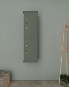 Colonna bagno Alba, 34 x 114 cm - verde opaco