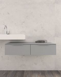 Cassettiera sospesa 120 cm grigio medio  Elite