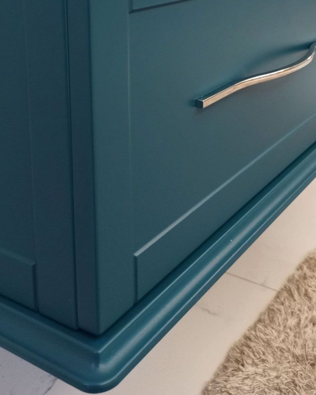 Mobile bagno sospeso Alba con lavabo in ceramica, cm.100 Mobile bagno sospeso Alba con lavabo in ceramica, cm.100