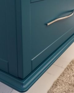 Mobile bagno sospeso Alba con lavabo in ceramica, cm.100