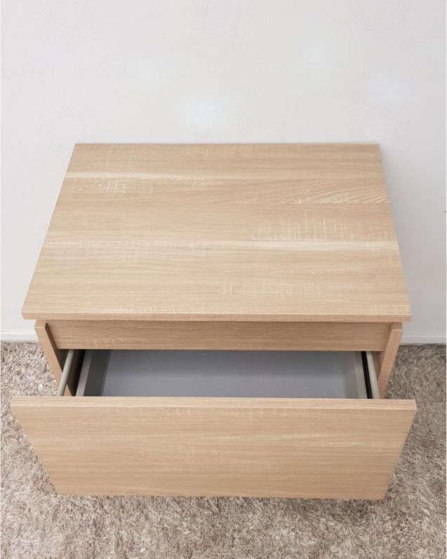 Cassettiera Giava cm 60 rovere segato
