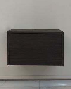 Cassettiera sospesa 50 cm push-pull larice scuro