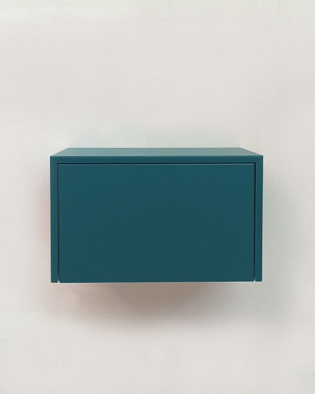 Cassettiera sospesa 50 cm push-pull blu avio Cassettiera sospesa 50 cm push-pull blu avio
