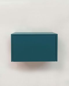 Cassettiera sospesa 50 cm push-pull blu avio