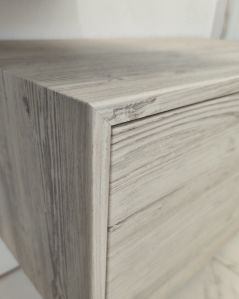 Cassettiera sospesa 50 cm push-pull rovere grigio