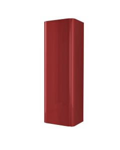 Colonna bagno 43x130 cm 1 anta - rosso corallo lucido