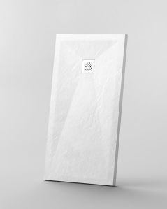 Piatto doccia Jolie 120x70 cm in mineralmarmo bianco slim