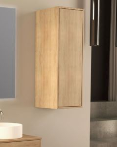 Colonna bagno Prisma cm 35x100 rovere naturale con apertura push – profonda 35 cm
