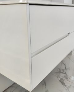 Mobile bagno sospeso Dorotea 100 cm con lavabo in ceramica