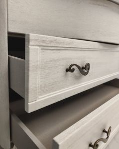 Mobile bagno Donatello 114 cm decapè con lavabo in ceramica