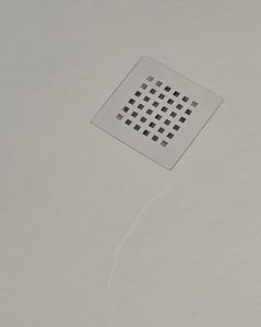 Piatto doccia Jolie 120x70 cm in mineralmarmo bianco slim