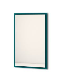 Specchio led Alba 59 x 90 cm con anti appannamento - blu avio