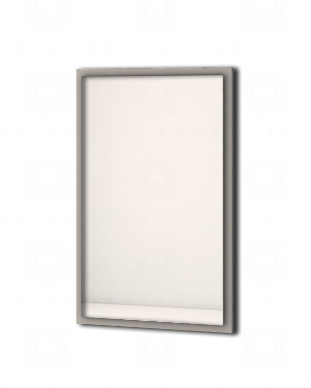Specchio led Alba 59 x 90 cm con anti appannamento - grigio Specchio led Alba 59 x 90 cm con anti appannamento - grigio