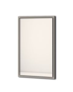 Specchio led Alba 59 x 90 cm con anti appannamento - grigio
