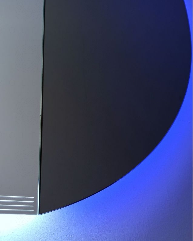 Mobile bagno sospeso Olimpia cm 150 bianco opaco con specchio led Mobile bagno sospeso Olimpia cm 150 bianco opaco con specchio led
