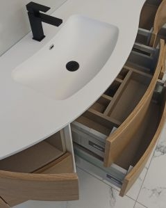 Mobile bagno sospeso Olimpia cm 150 con specchio led