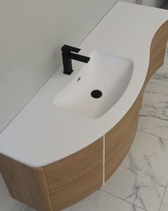 Mobile bagno sospeso Olimpia cm 150 con specchio led