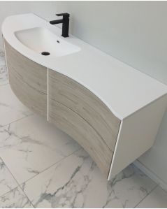 Mobile bagno sospeso Olimpia cm 150 con specchio led
