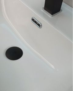 Mobile bagno sospeso Alba 60 cm con lavabo in ceramica - lavagna
