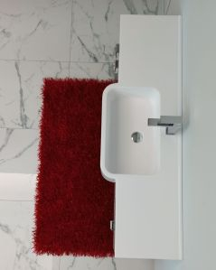 Mobile bagno sospeso Kelly 130 cm con lavabo in resina