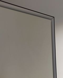 Mobile bagno sospeso Zoe 100 cm rovere segato con specchio contenitore led