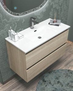 Mobile bagno sospeso Imperial 100 cm rovere segato