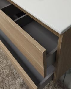 Mobile bagno sospeso Imperial 100 cm rovere segato
