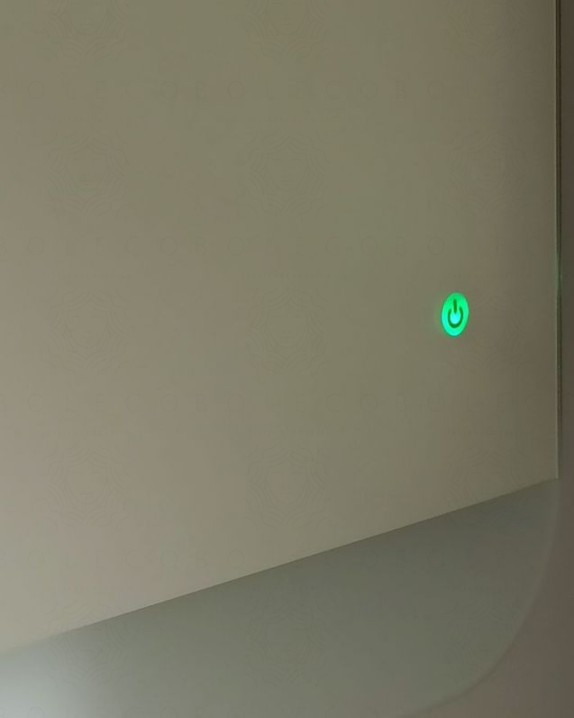 Mobile bagno sospeso Imperial 100 cm rovere segato con specchio led Mobile bagno sospeso Imperial 100 cm rovere segato con specchio led