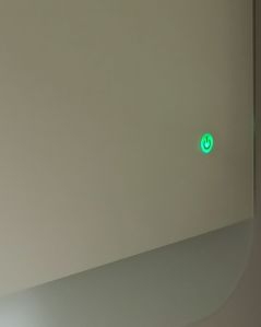 Mobile bagno sospeso Imperial 100 cm rovere segato con specchio led