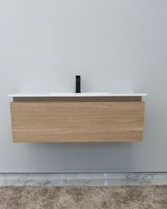 Mobile bagno sospeso Giava rovere segato cm 100