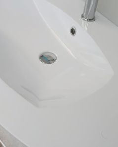 Mobile bagno sospeso Greta bianco opaco cm 140 con doppio