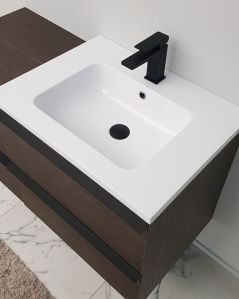 Mobile bagno sospeso Ghibli cm.105 rovere scuro