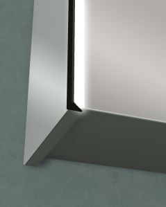Mobile bagno sospeso Diadema cm.50 con specchio contenitore led
