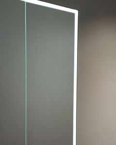 Mobile bagno sospeso Diadema cm.50 con specchio contenitore led