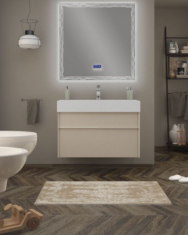 Mobile bagno sospeso Diadema cm.90