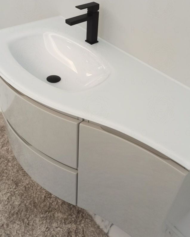 copy of Mobile bagno sospeso curvo 105 cm copy of Mobile bagno sospeso curvo 105 cm