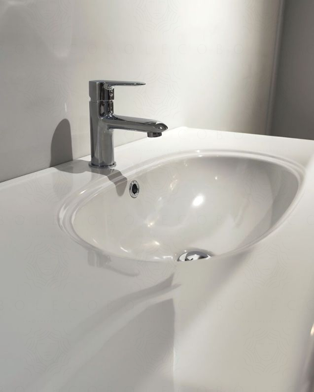 Mobile bagno sospeso Arianna 80 cm e lavabo in ceramica Mobile bagno sospeso Arianna 80 cm e lavabo in ceramica