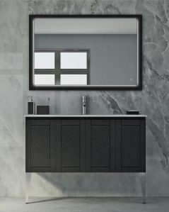 Mobile bagno Beverly 120 cm lavabo ceramica e piedini