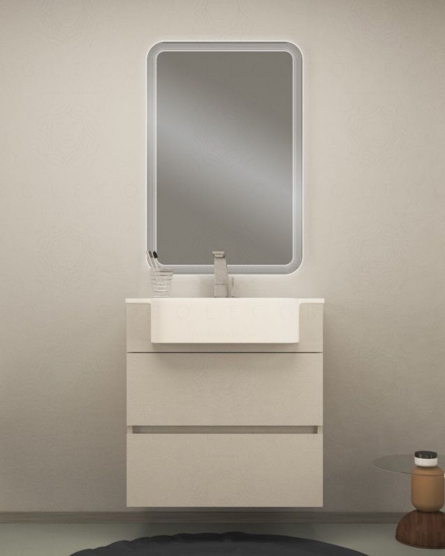 Mobile bagno sospeso Dorotea cm 100 con lavabo in ceramica Mobile bagno sospeso Dorotea cm 100 con lavabo in ceramica